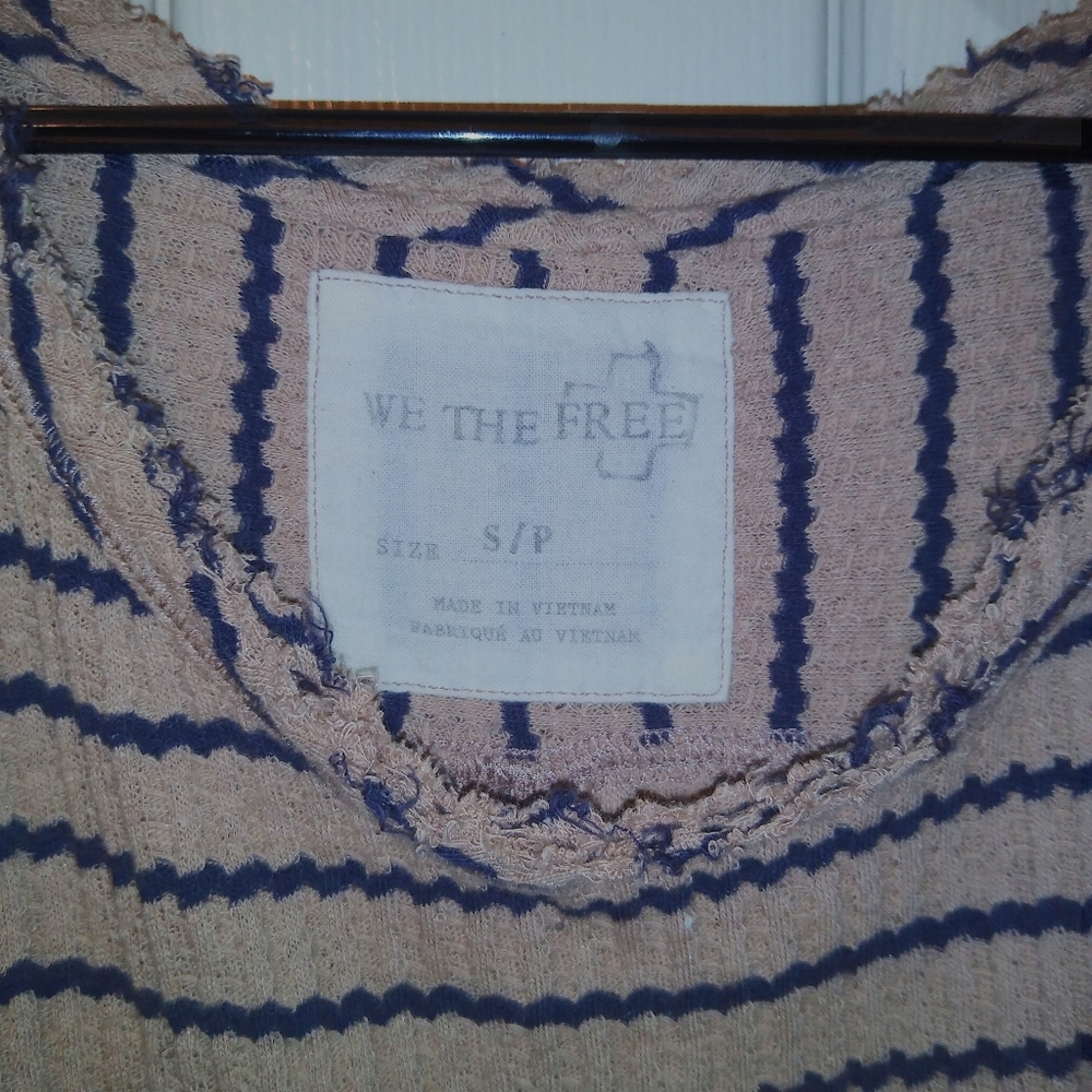 We the free peplum top